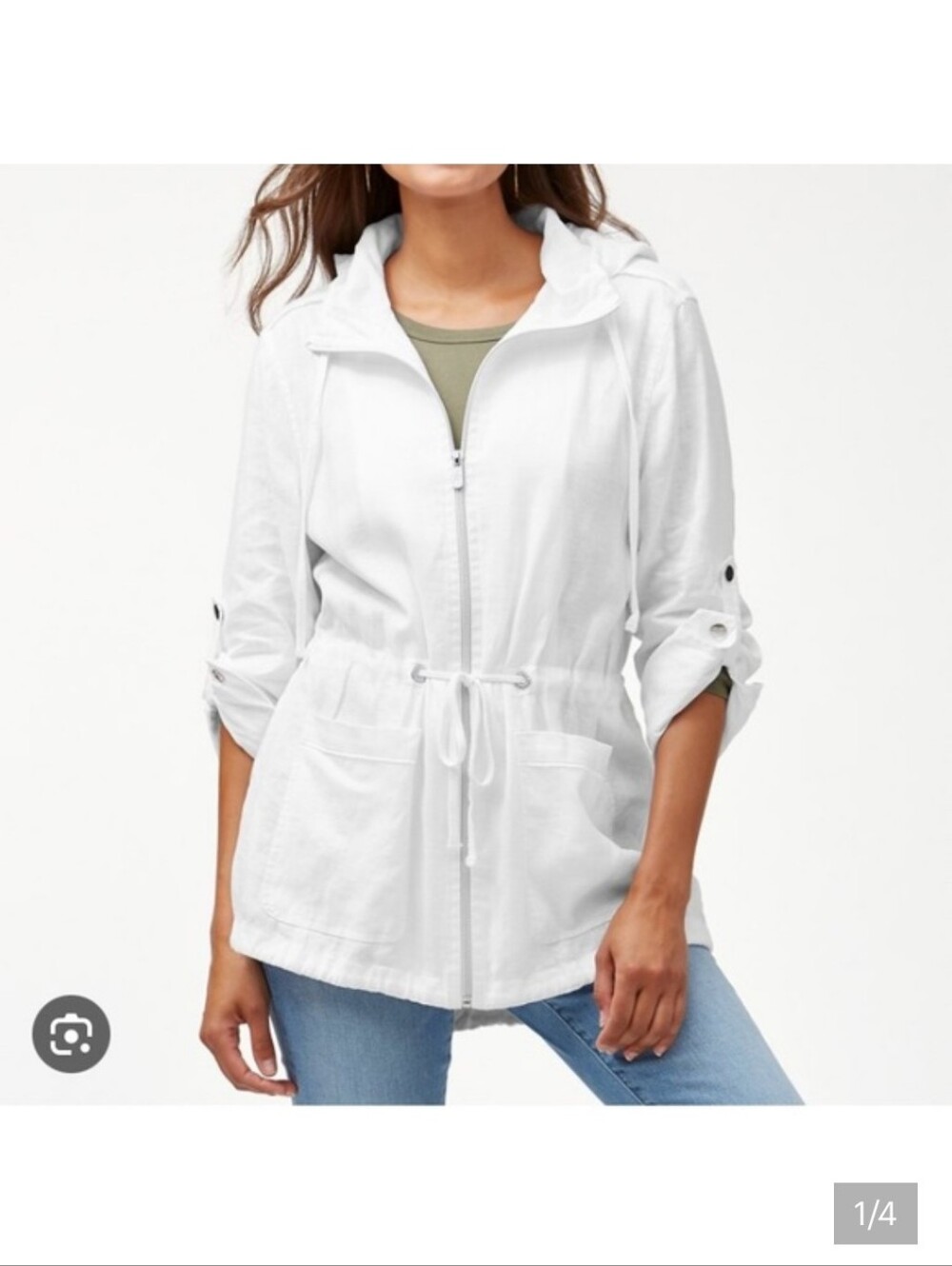 Tommy Bahama Linen Jacket, Size Medium